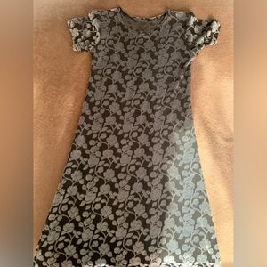 Long dress with patterns